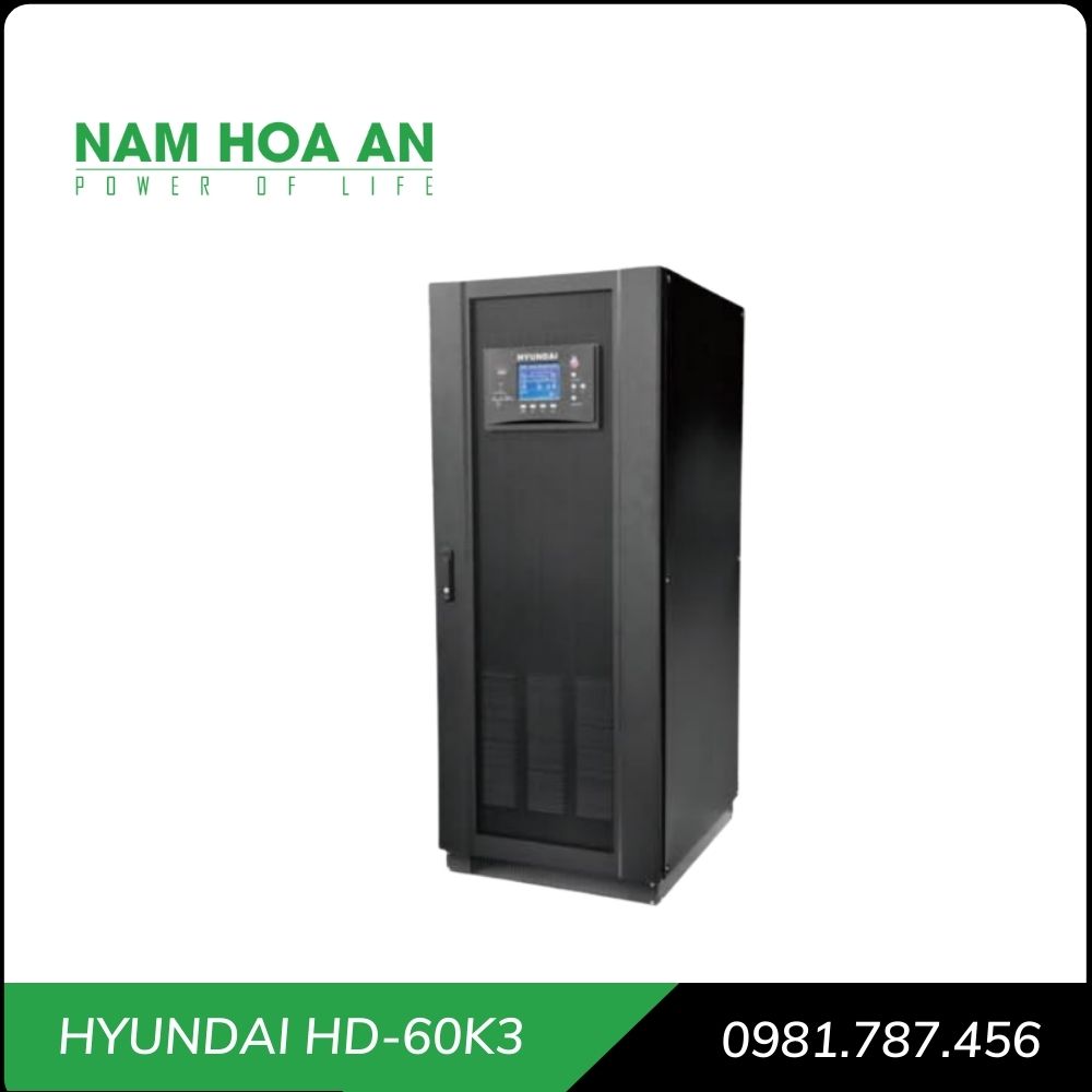 Bộ lưu điện UPS 60KVA Hyundai HD-60K3 (3P_3P) Bộ lưu điện UPS 60KVA Hyundai HD-60K3 (3P_3P)