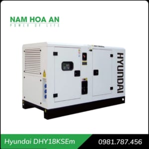 Máy phát điện 15KVA 1 pha Hyundai DHY18KSEm