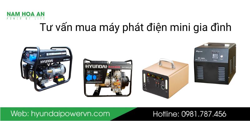 máy phát điện mini
