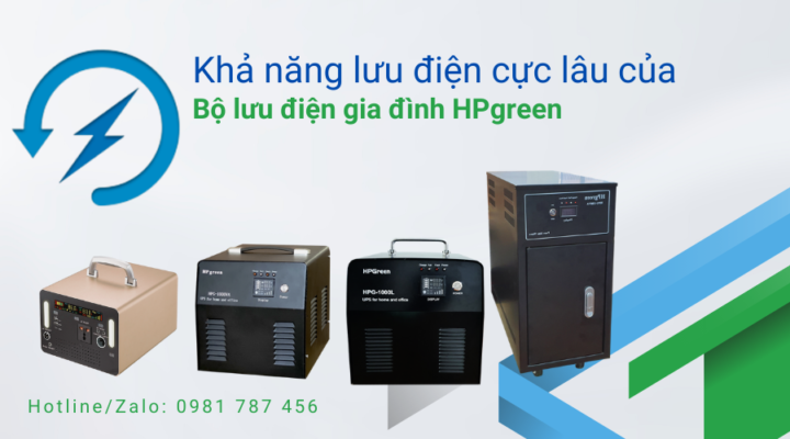 Bộ lưu điện gia đình hpgreen