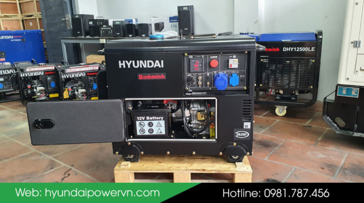 máy phát điện 5kw hyundai