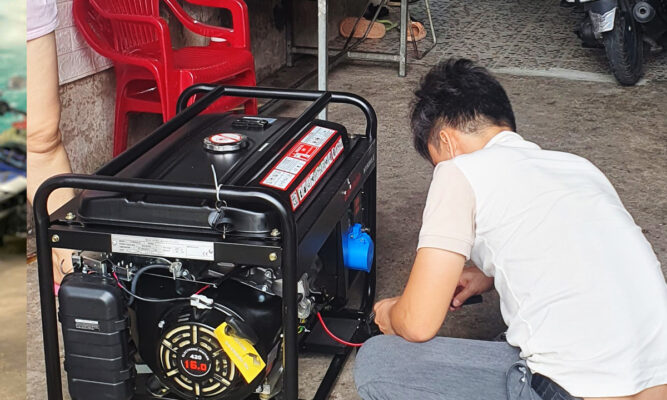 Mua máy phát điện gia đình ở Bình Dương
