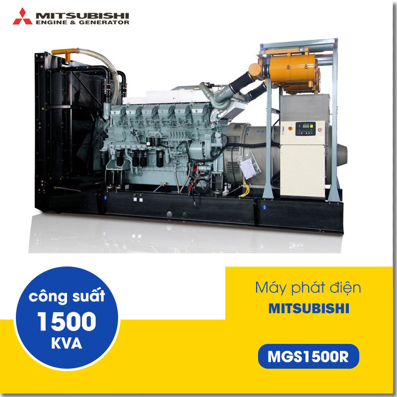Máy phát điện Misubishi chính hãng Máy phát điện 1500kVA Mitsubishi MGS1500R