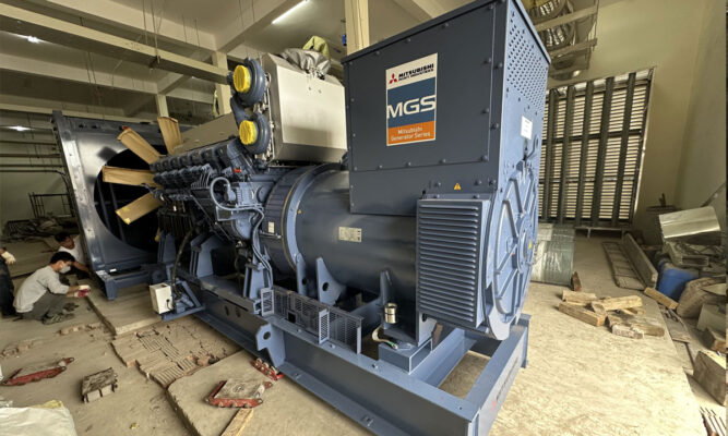Máy phát điện Mitsubishi MGS2300R công suất 2050kVA